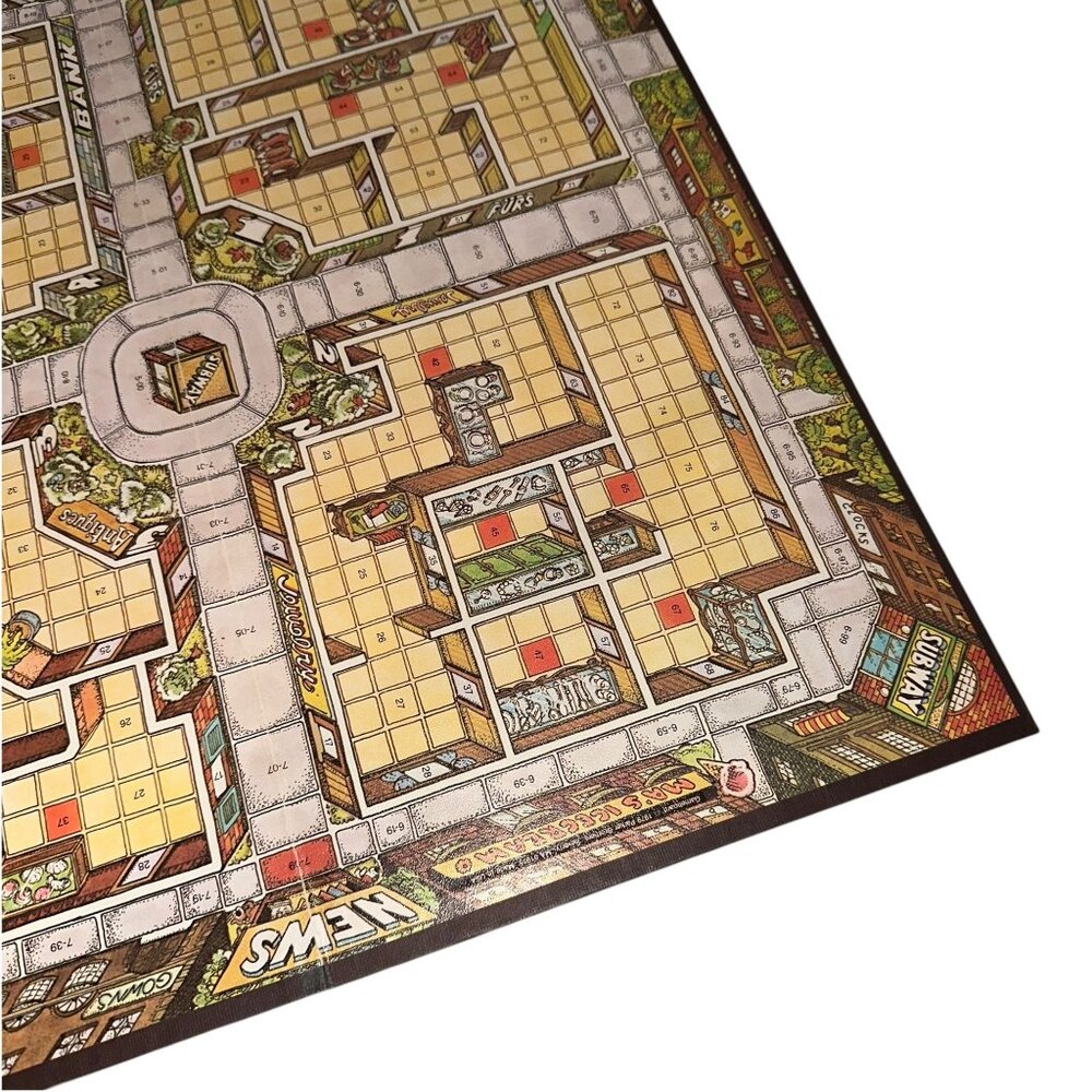 Vtg Parker Brothers Stop Thief Electronic Cops Robbers Board Game Board Part - Picture 5 of 10